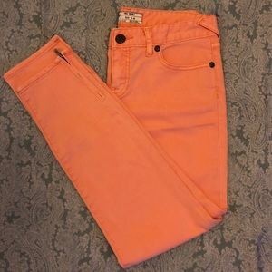 Free People Coral Jeans❗️